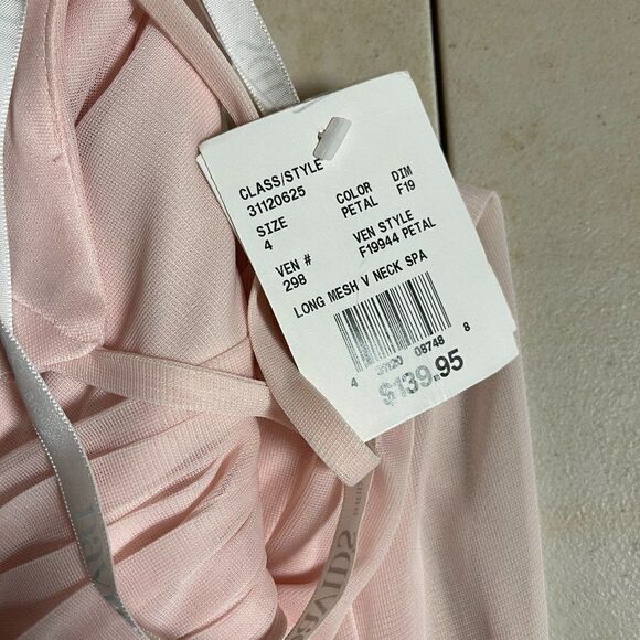 NWT David's Bridal Pink Petal dress F19944 - Picture 9 of 13